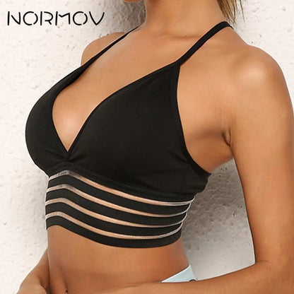 Seamless Breathable Women's Sports Bra Workout Crop Top - Musttbuy