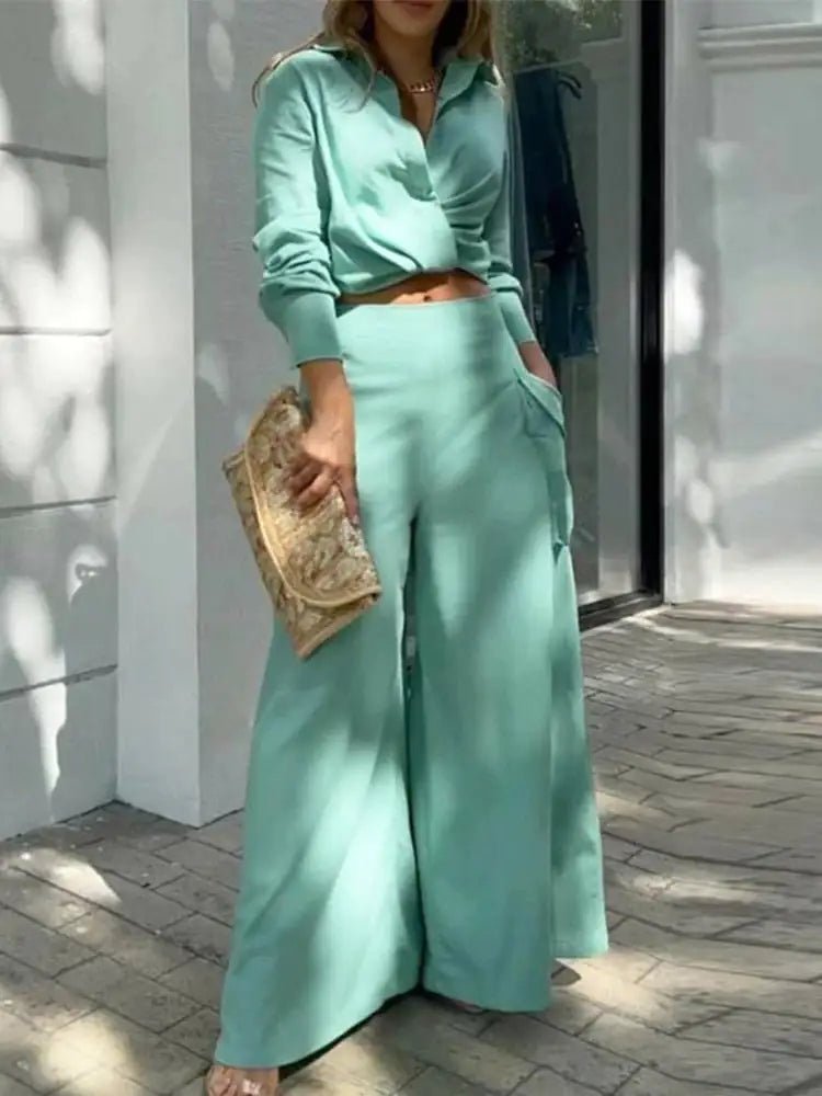 Serena Shirt and Pants Sets - Musttbuy