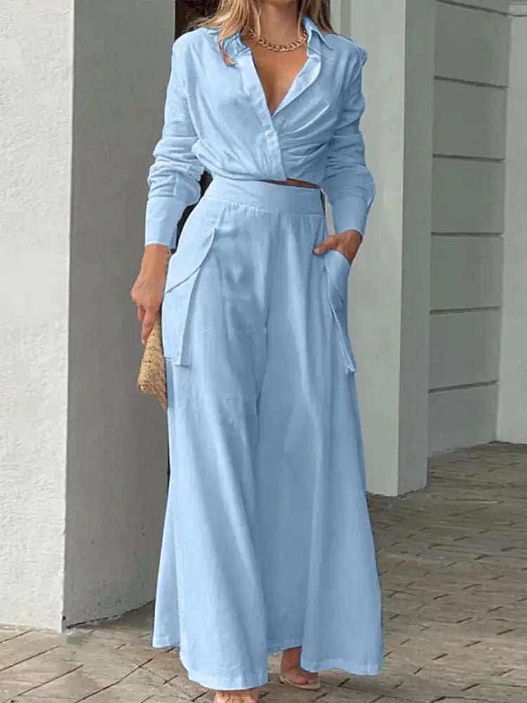 Serena Shirt and Pants Sets - Musttbuy