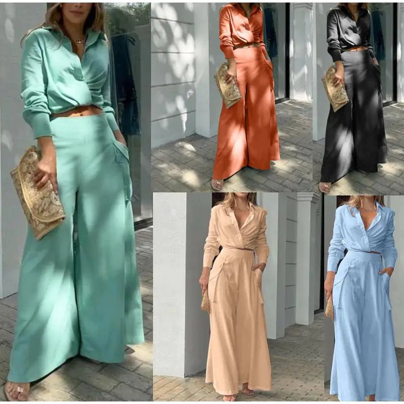 Serena Shirt and Pants Sets - Musttbuy