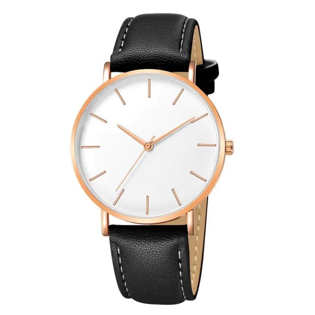 Simple Leather Men's Luxury Watches - Musttbuy