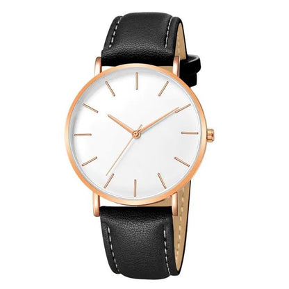 Simple Leather Men's Luxury Watches - Musttbuy