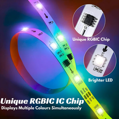 Smart LED Strip Light 5M/16Ft - Musttbuy