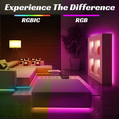 Smart LED Strip Light 5M/16Ft - Musttbuy