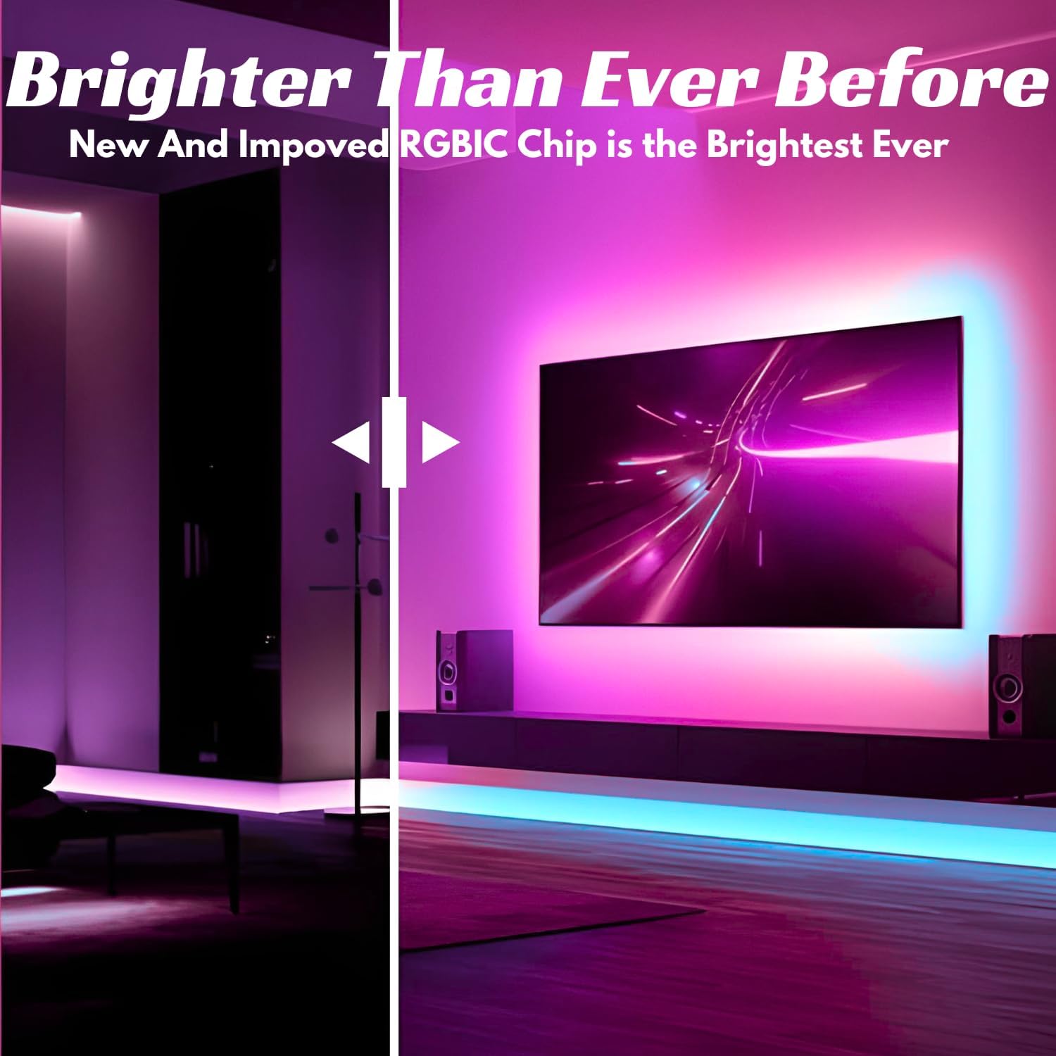 Smart LED Strip Light 5M/16Ft - Musttbuy