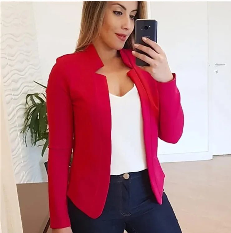 Sophisticated Urban Leisure Blazer - Musttbuy