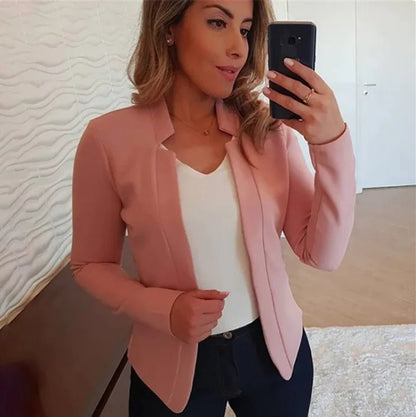 Sophisticated Urban Leisure Blazer - Musttbuy