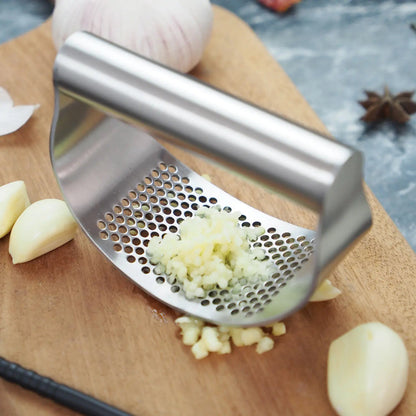 Stainless Steel Garlic Presser - Musttbuy