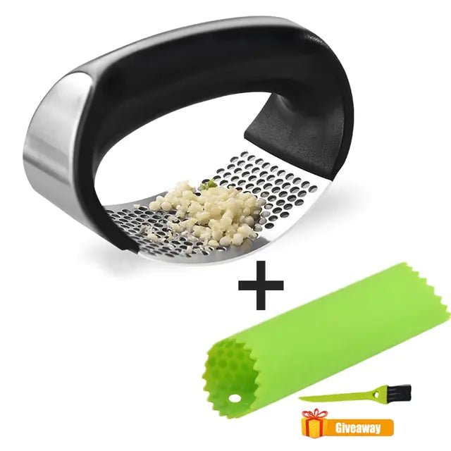 Stainless Steel Garlic Presser - Musttbuy