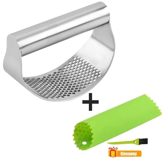 Stainless Steel Garlic Presser - Musttbuy