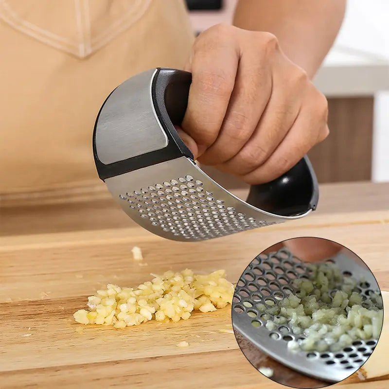 Stainless Steel Garlic Presser - Musttbuy