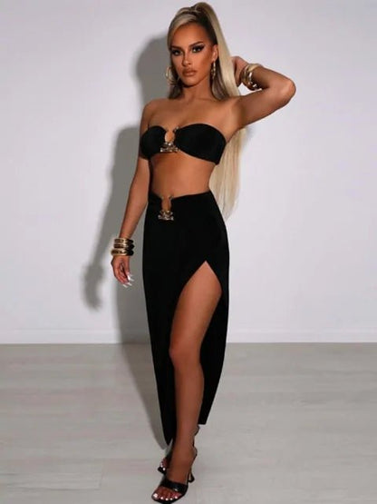 Strapless Crop Tube Top - Musttbuy