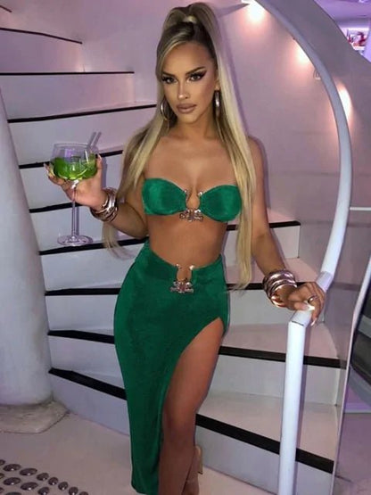 Strapless Crop Tube Top - Musttbuy