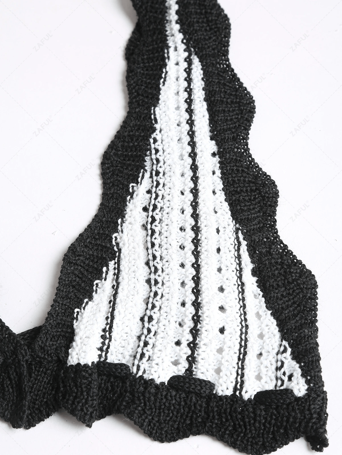 Striped Crochet Casual Dress Set - Musttbuy