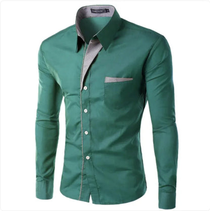 Turey Contrast Shirt - Musttbuy
