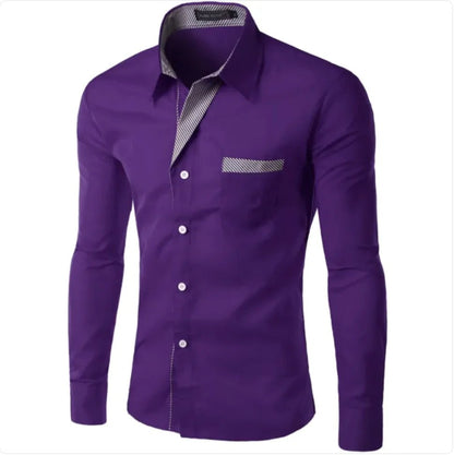 Turey Contrast Shirt - Musttbuy