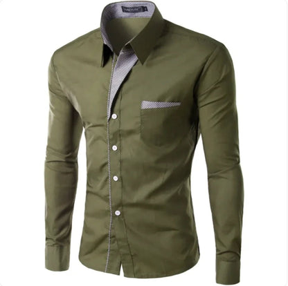 Turey Contrast Shirt - Musttbuy