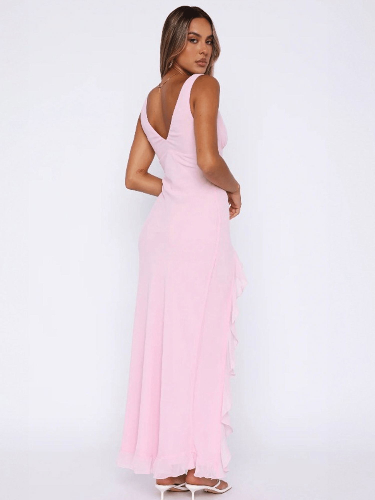 Veya Ruffle Dress - Musttbuy