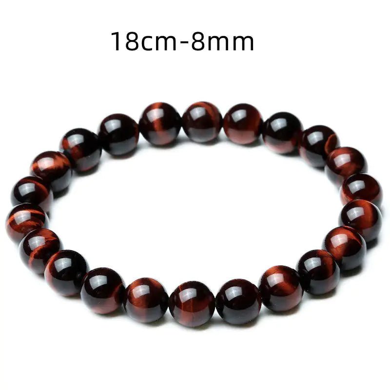 Vintage Style Red Tiger Eye Bracelet 8mm - Musttbuy