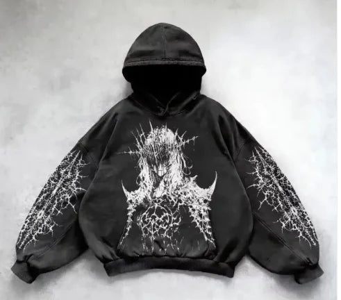 Washed Pullover Hoodie - Musttbuy