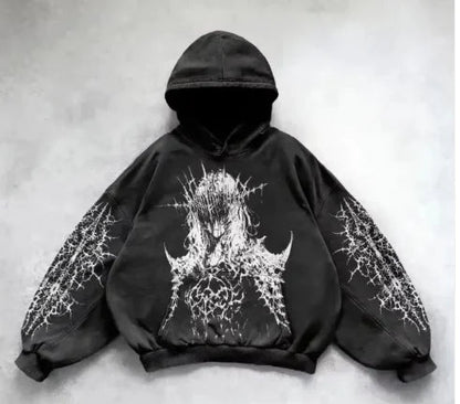 Washed Pullover Hoodie - Musttbuy