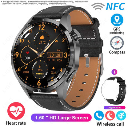 Waterproof Smart Sports Watch with Bluetooth Calling - Musttbuy