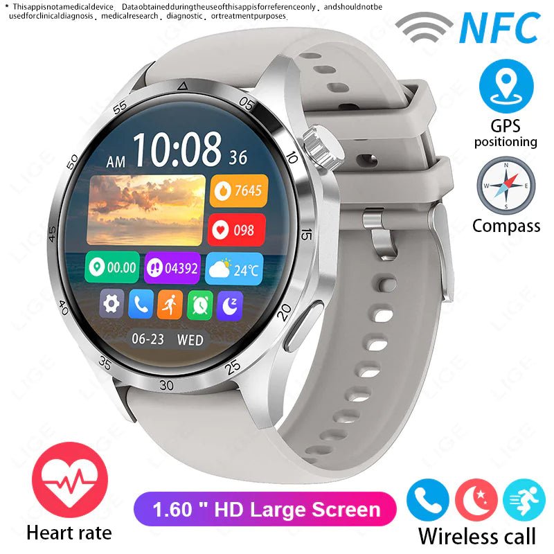 Waterproof Smart Sports Watch with Bluetooth Calling - Musttbuy