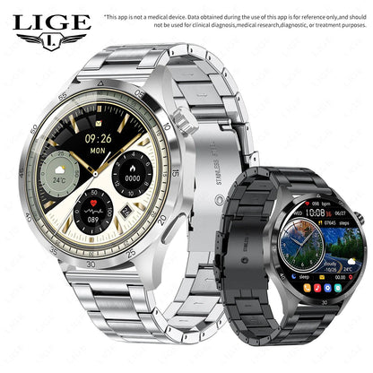 Waterproof Smart Sports Watch with Bluetooth Calling - Musttbuy
