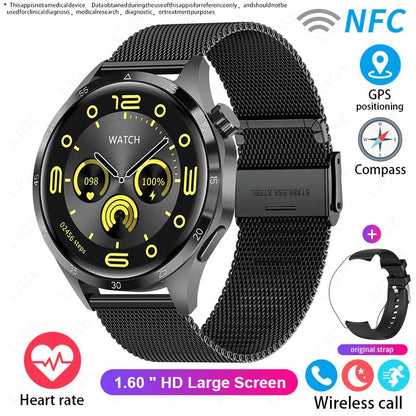 Waterproof Smart Sports Watch with Bluetooth Calling - Musttbuy
