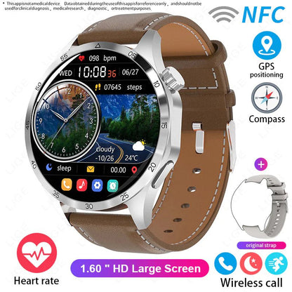 Waterproof Smart Sports Watch with Bluetooth Calling - Musttbuy
