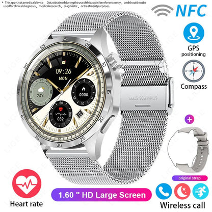 Waterproof Smart Sports Watch with Bluetooth Calling - Musttbuy