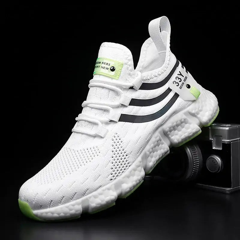 White Gym and Walking Shoes - Musttbuy