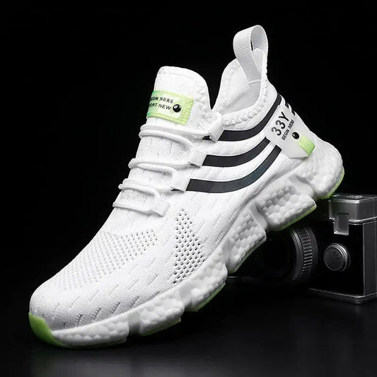 White Gym and Walking Shoes - Musttbuy