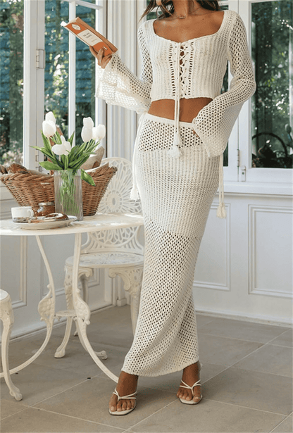 Women's Hollow - Out Beach Bikini Set - Musttbuy