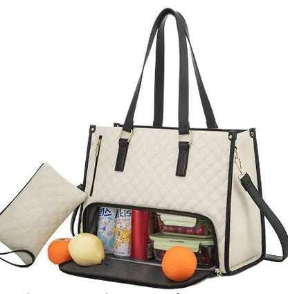 Women's Insulated Lunch & Laptop Bag - Musttbuy