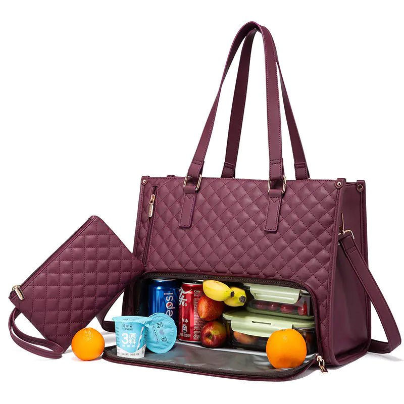 Women's Insulated Lunch & Laptop Bag - Musttbuy