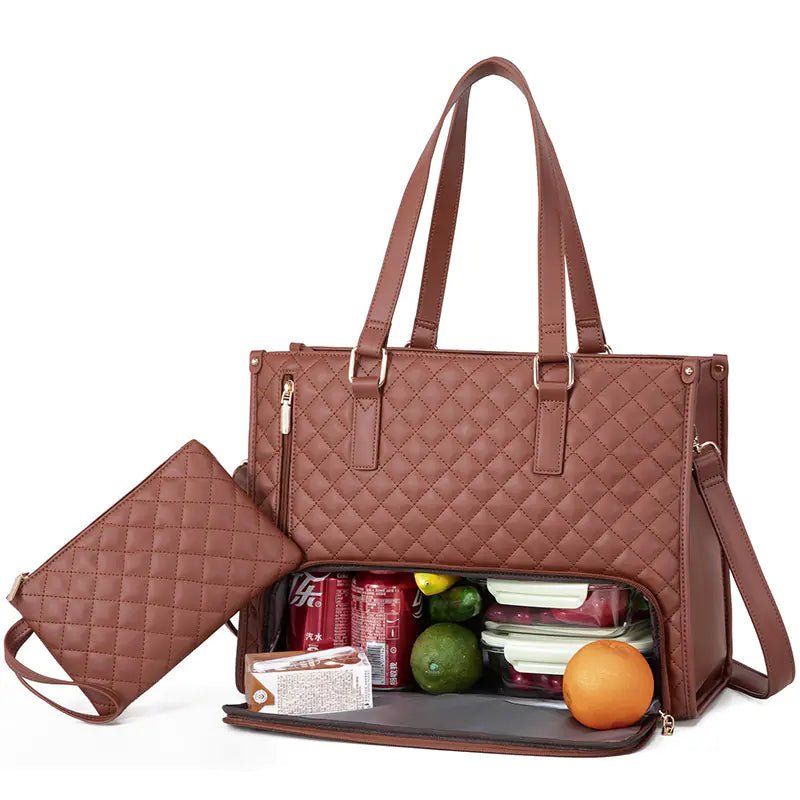 Women's Insulated Lunch & Laptop Bag - Musttbuy