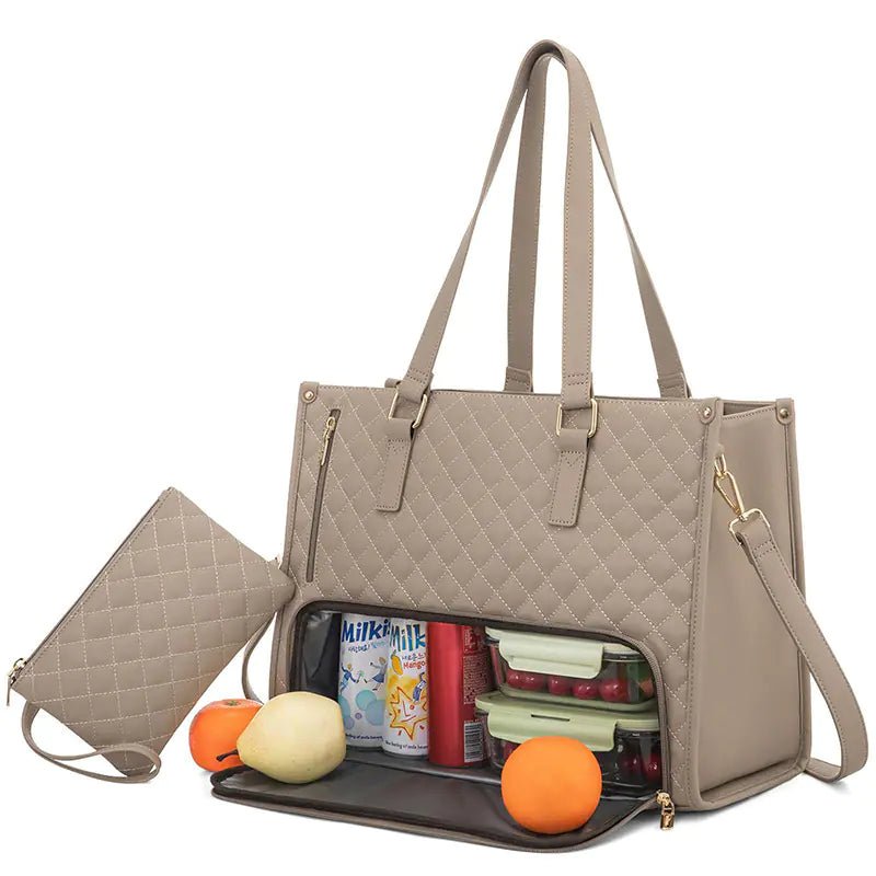 Women's Insulated Lunch & Laptop Bag - Musttbuy