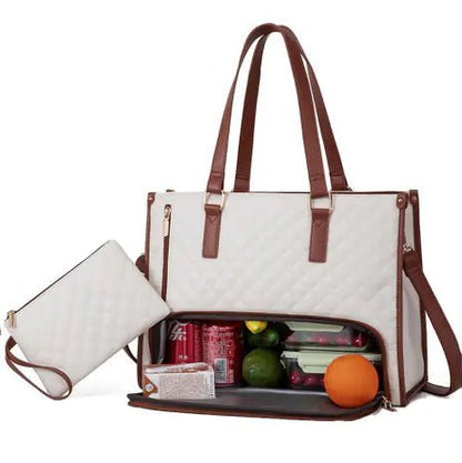 Women's Insulated Lunch & Laptop Bag - Musttbuy