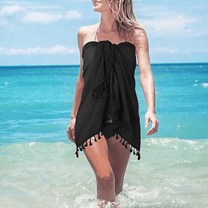 Womens Long Beach Cover Up Sarong - Musttbuy
