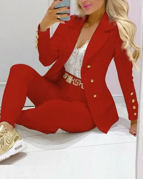 Women's Office Blazers and Pant Suit - Musttbuy