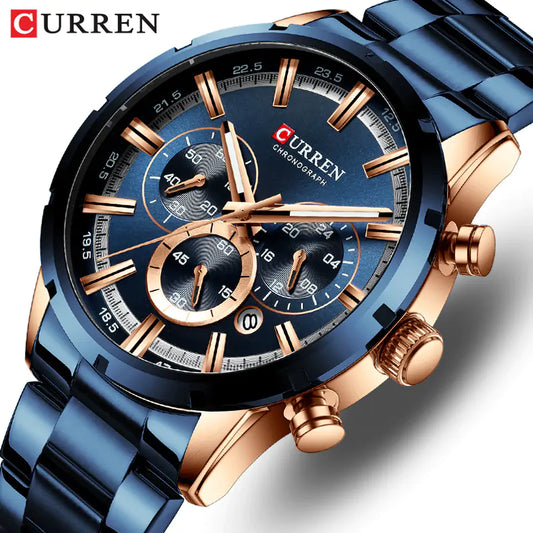 CURREN Men Quartz Watch