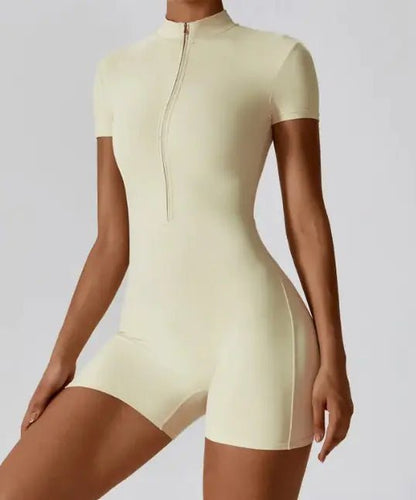 Zipper Yoga Jumpsuit - Musttbuy